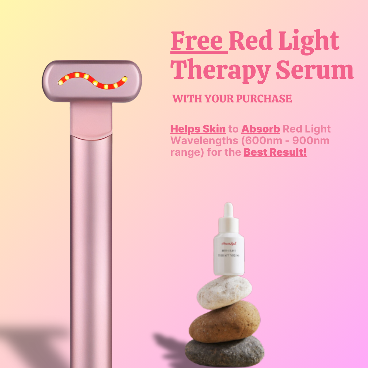 Red Light Wand - Glow Restoring Therapy